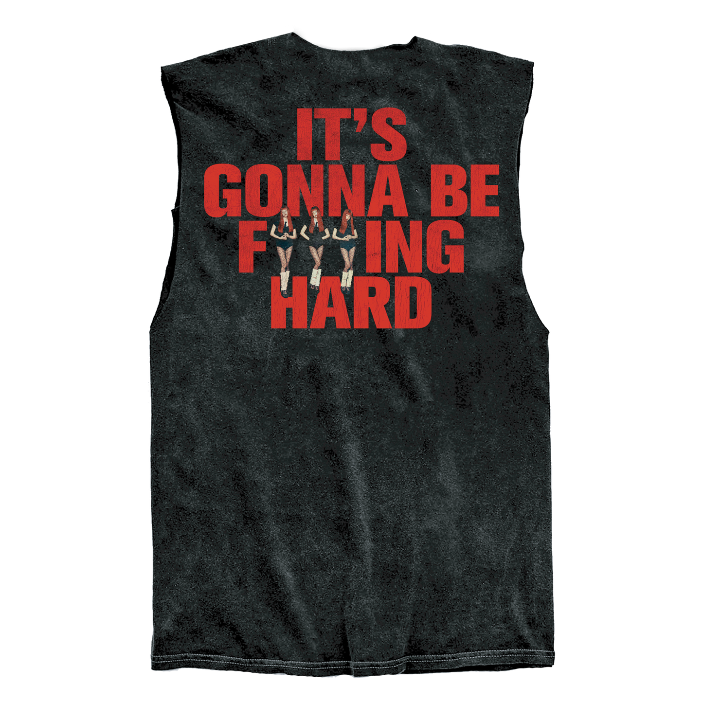 Like Jennie Statement Cut Off Tank