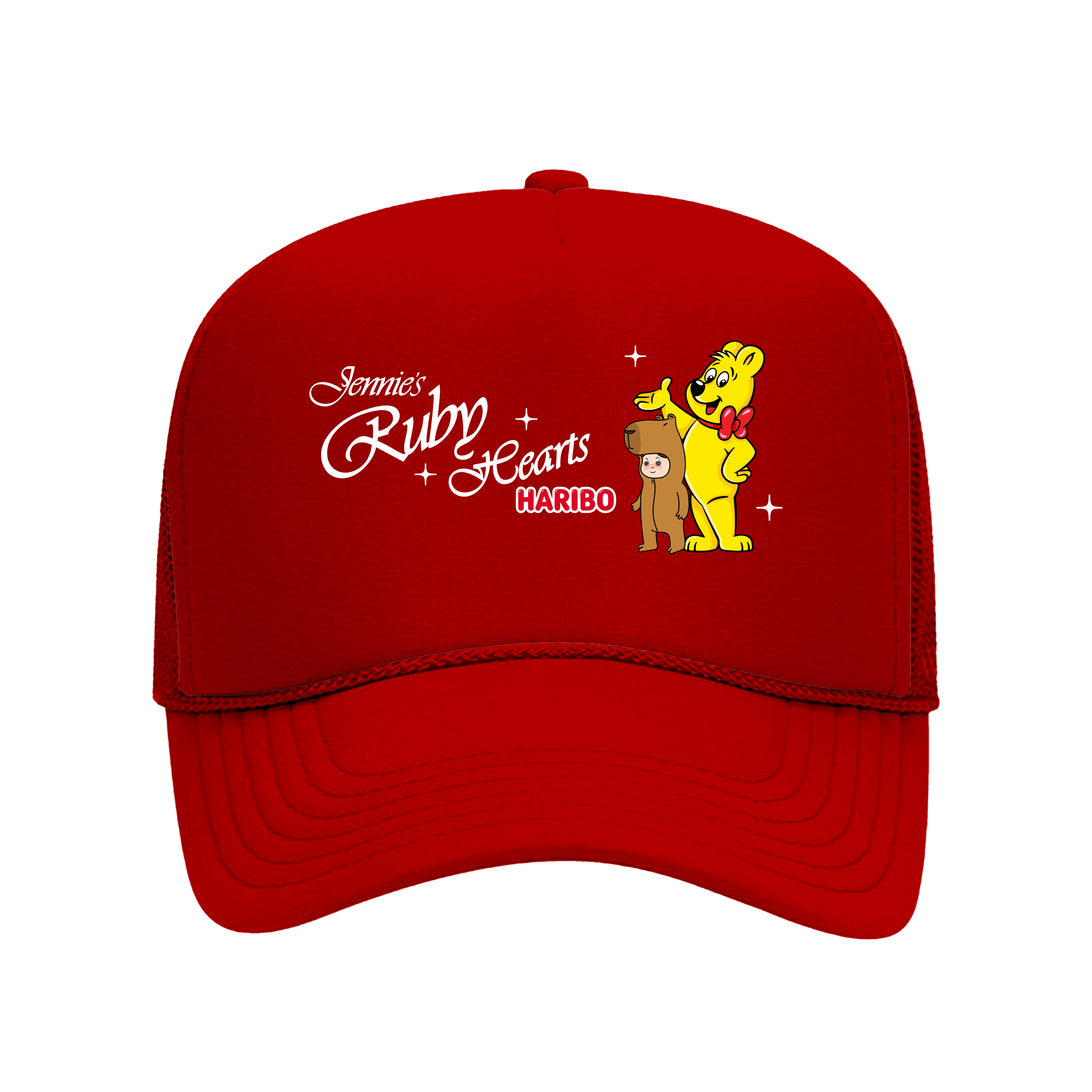 JENNIE x Haribo Red Trucker Hat