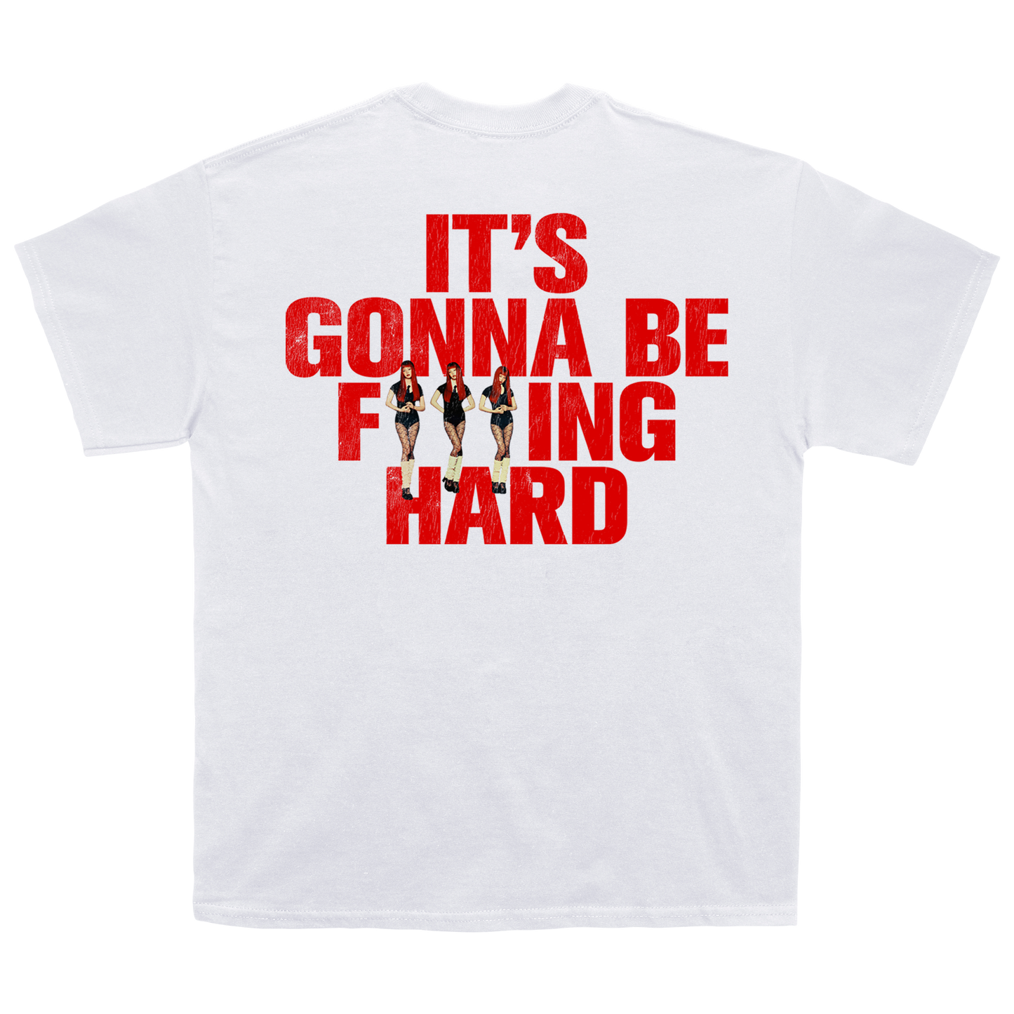 Like Jennie Statement Tee Red