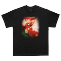 Photo Flower Black Tee