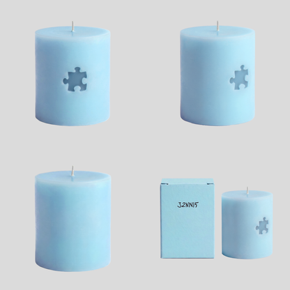 J2NNI5 Scented Blue Candle