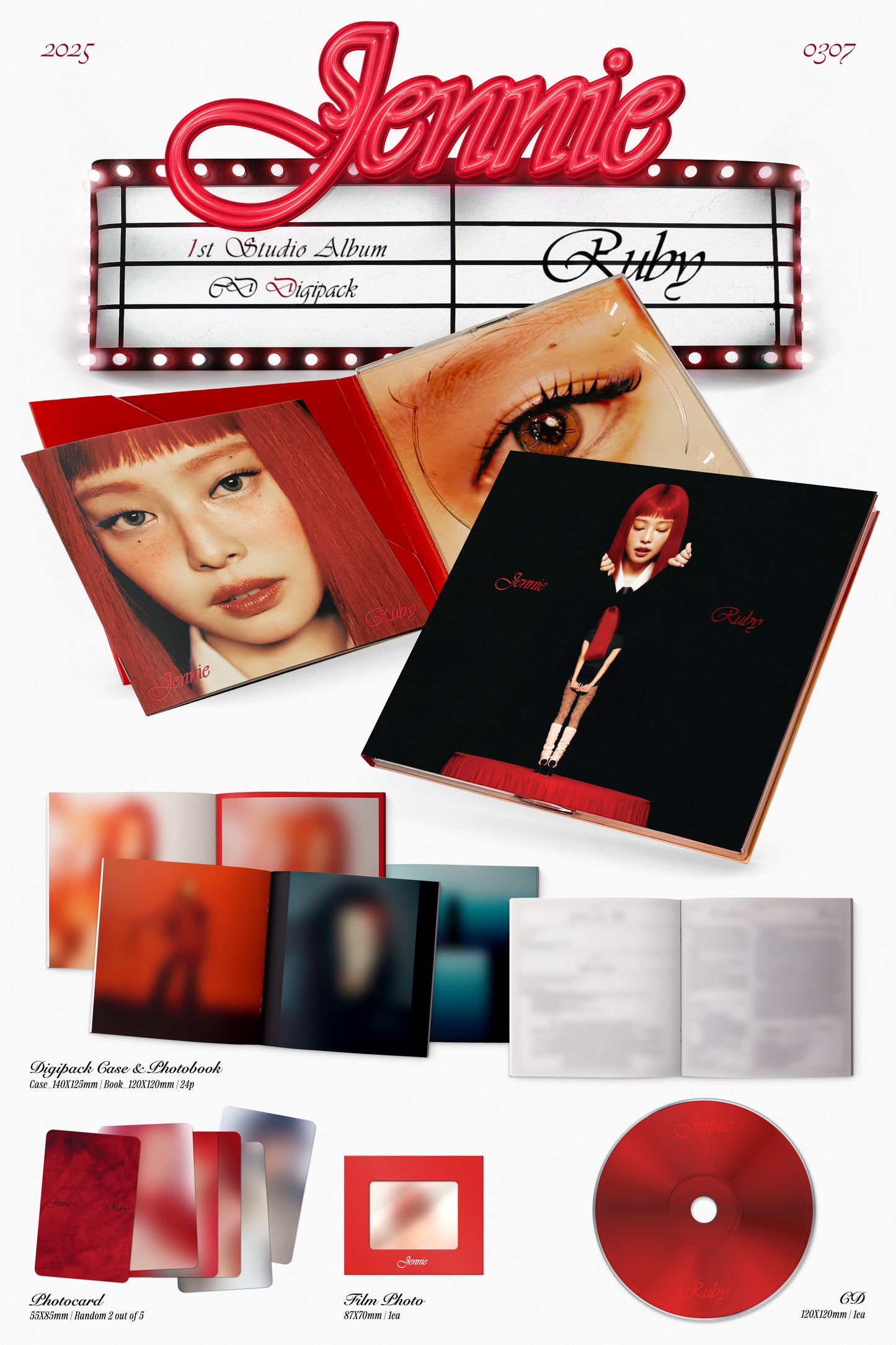 Ruby CD Digipack – JENNIE Only Audio